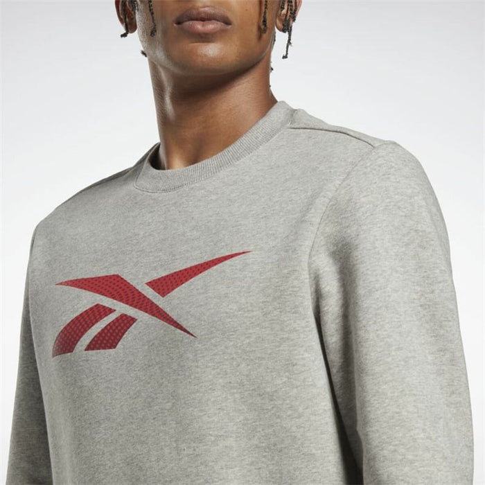 Hanorac fără Glugă Bărbați Reebok Identity Gri