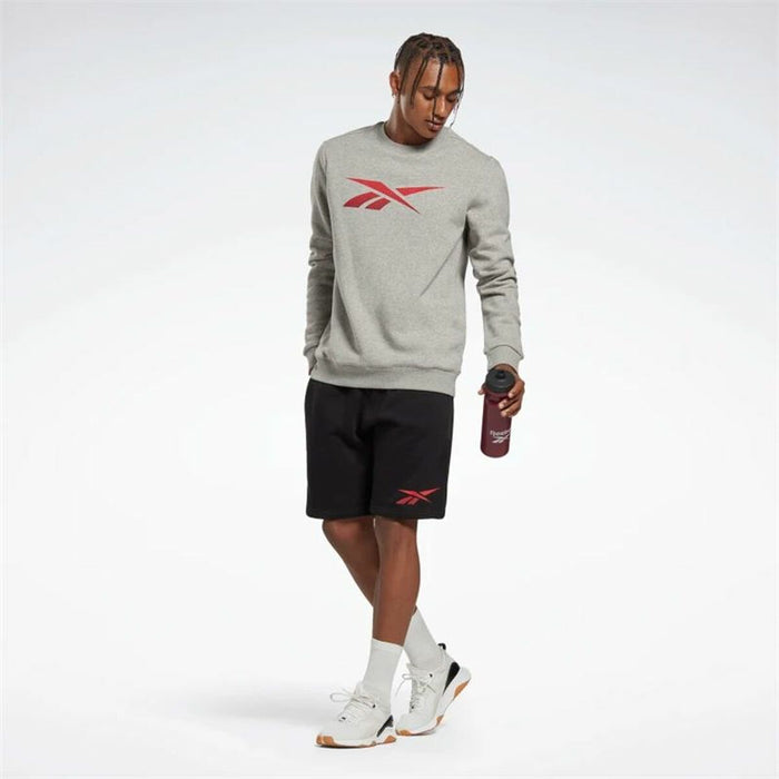 Hanorac fără Glugă Bărbați Reebok Identity Gri