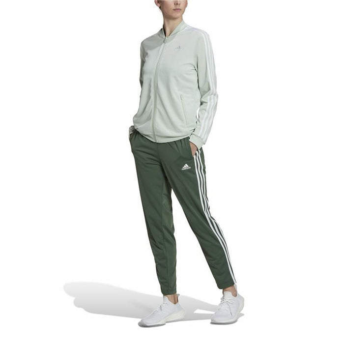 Trening Damă Adidas Essentials 3 Stripes Verde deschis