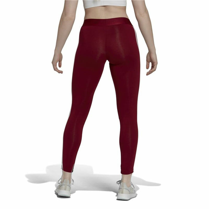 Pantaloni lungi de sport Adidas Loungewear Bordo Femeie