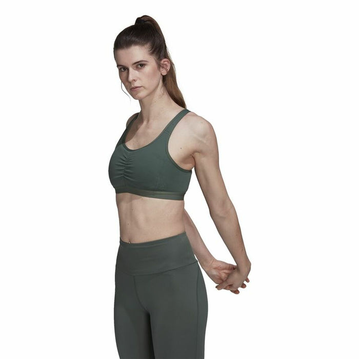 Sutien Sport Adidas Coreessentials Verde