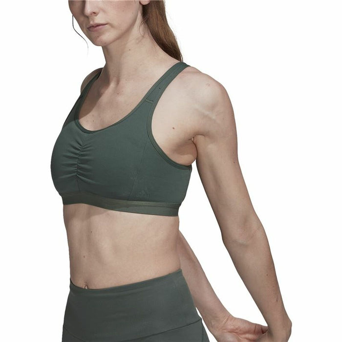 Sutien Sport Adidas Coreessentials Verde militar