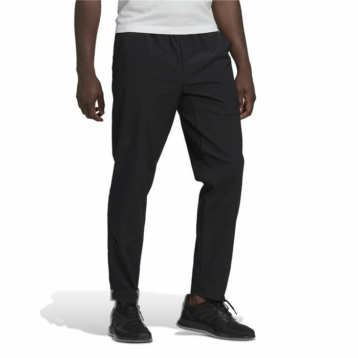 Pantaloni lungi de sport Adidas Essentials Hero t Halo Negru