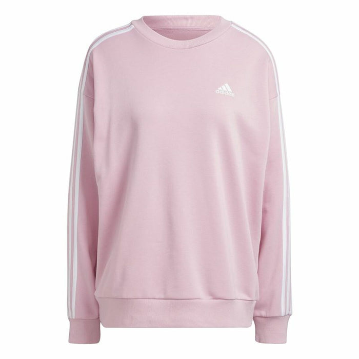 Hanorac fără Glugă Femei Adidas Studio Lounge 3 bandas Roz