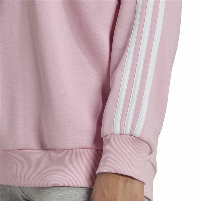 Hanorac fără Glugă Femei Adidas Studio Lounge 3 bandas Roz