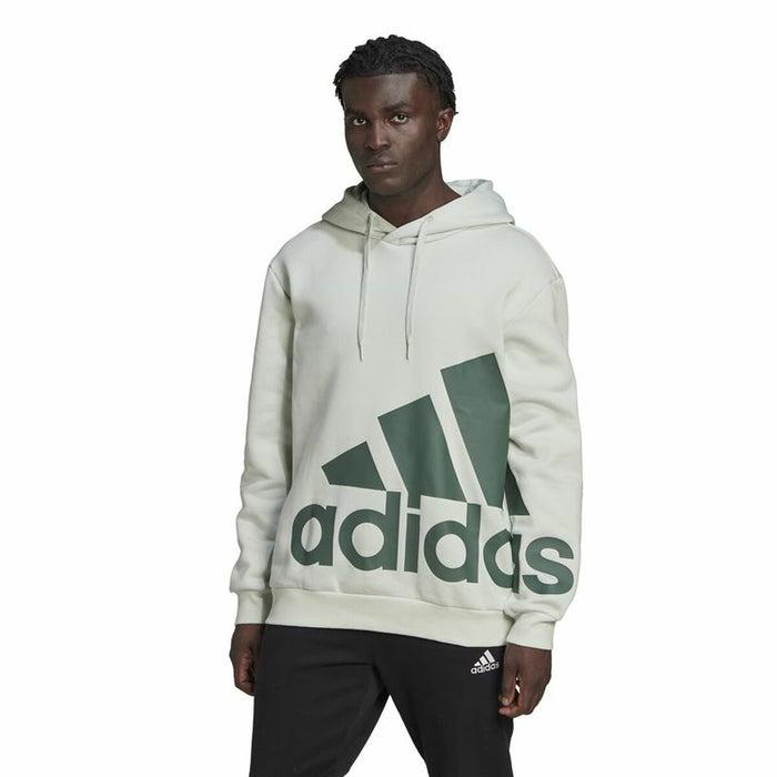 Hanorac cu Glugă Bărbați Adidas Essentials GL Alb