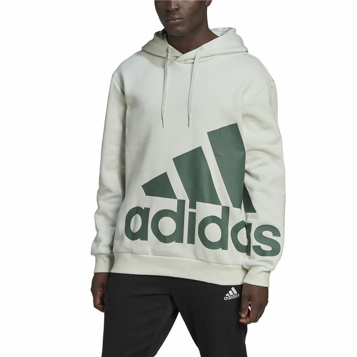 Hanorac cu Glugă Bărbați Adidas Essentials GL Alb