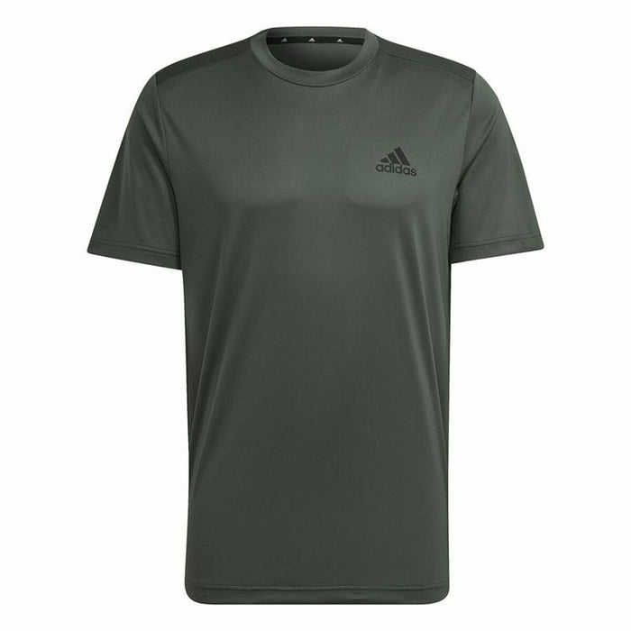 Tricou cu Mânecă Scurtă Bărbați Adidas  PL T  Gri închis