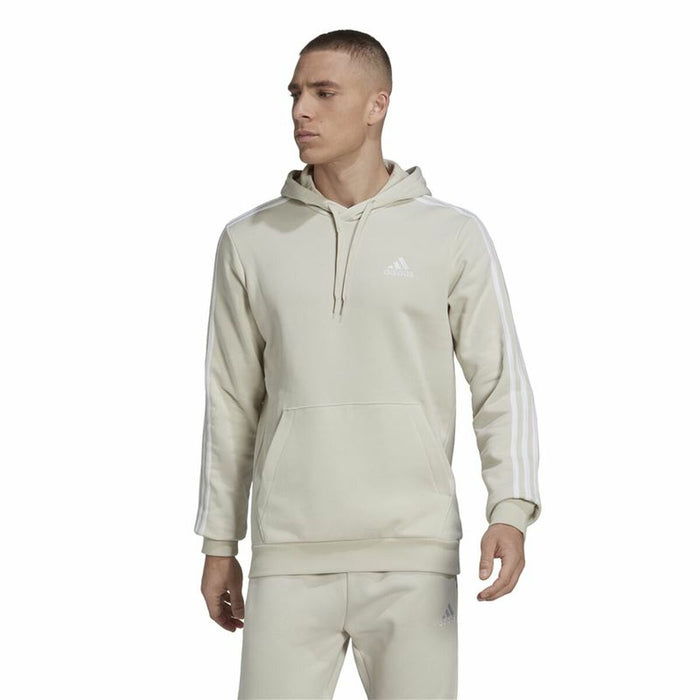 Hanorac cu Glugă Bărbați Adidas Essentials Bej
