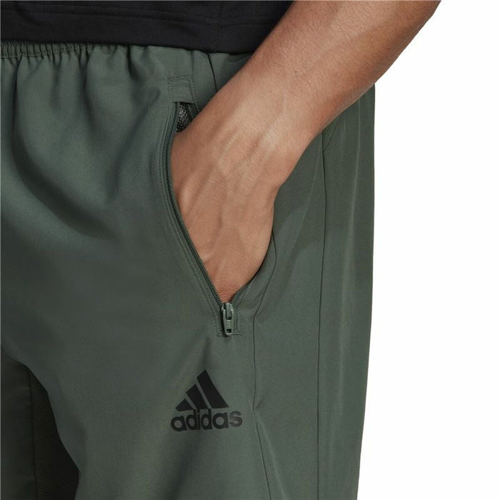 Pantaloni Scurți Sport pentru Bărbați Adidas Designed 2 Move Măslină