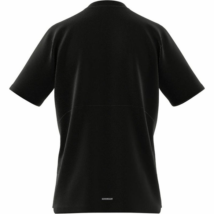 Tricou cu Mânecă Scurtă Bărbați Adidas Aeroready Negru
