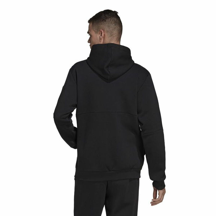 Hanorac cu Glugă Bărbați Adidas Essentials For Gameday Negru