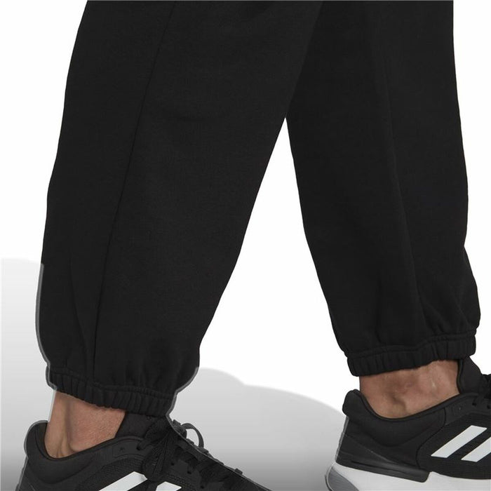 Pantaloni lungi de sport Adidas FeelVivid Negru Bărbați