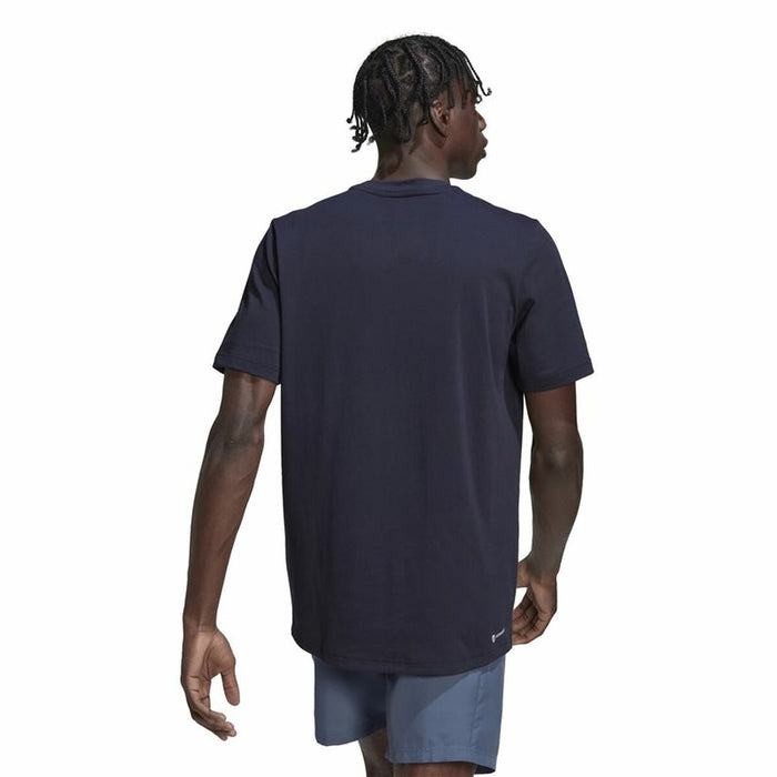Tricou cu Mânecă Scurtă Bărbați Adidas Designed To Move Logo