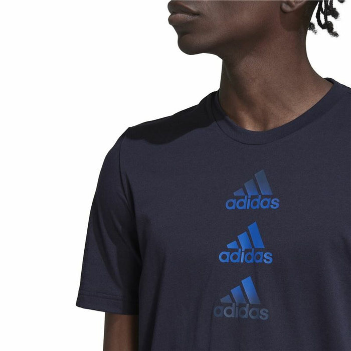 Tricou cu Mânecă Scurtă Bărbați Adidas Designed To Move Logo