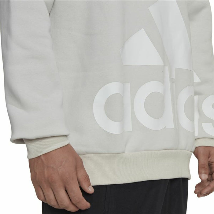 Hanorac cu Glugă Bărbați Adidas Essentials Giant Logo Gri