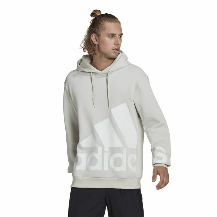 Hanorac cu Glugă Bărbați Adidas Essentials Giant Logo Gri