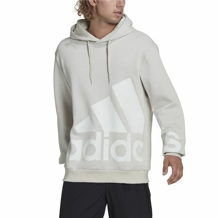 Hanorac cu Glugă Bărbați Adidas Essentials Giant Logo Gri