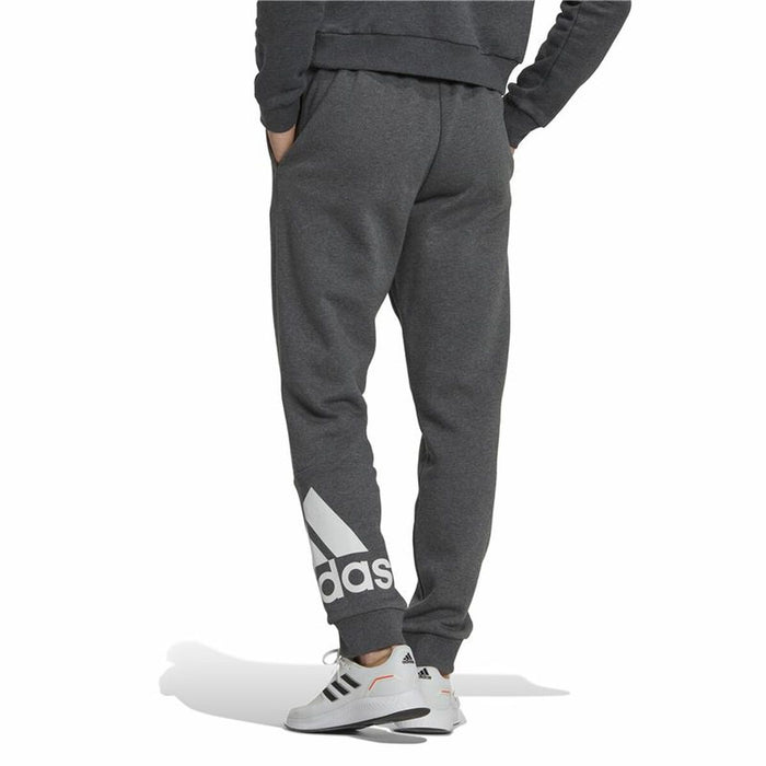 Pantaloni lungi de sport Adidas Essentials Gri închis Bărbați