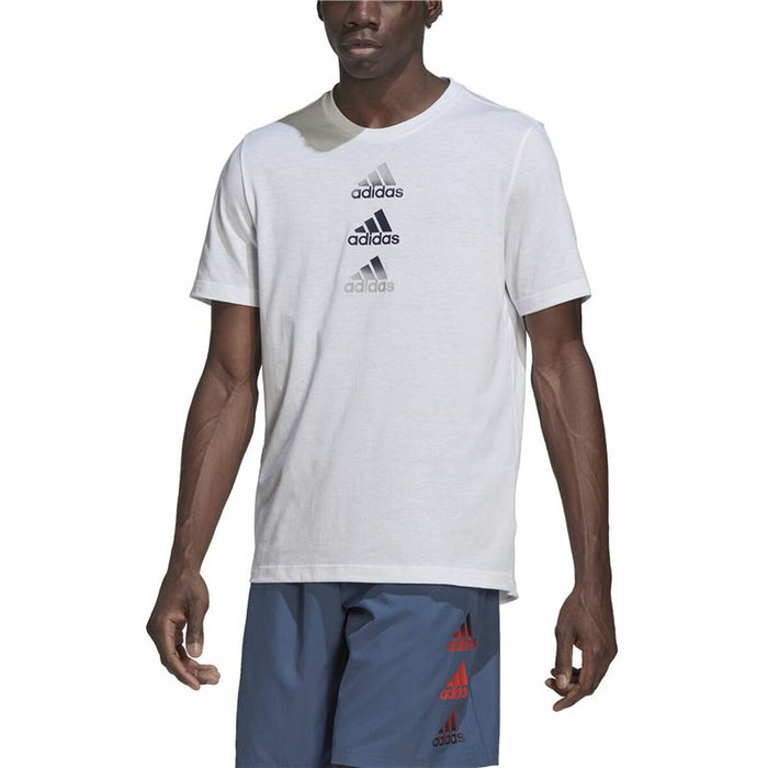 Tricou cu Mânecă Scurtă Bărbați Adidas Designed To Move Logo