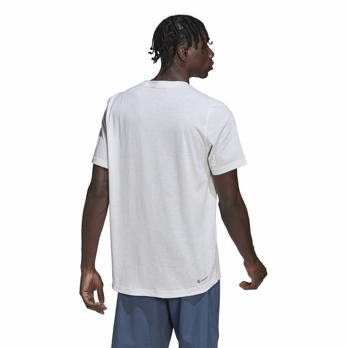 Tricou cu Mânecă Scurtă Bărbați Adidas Designed To Move Logo