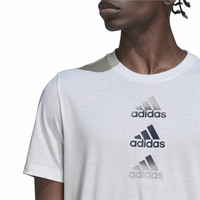 Tricou cu Mânecă Scurtă Bărbați Adidas Designed To Move Logo