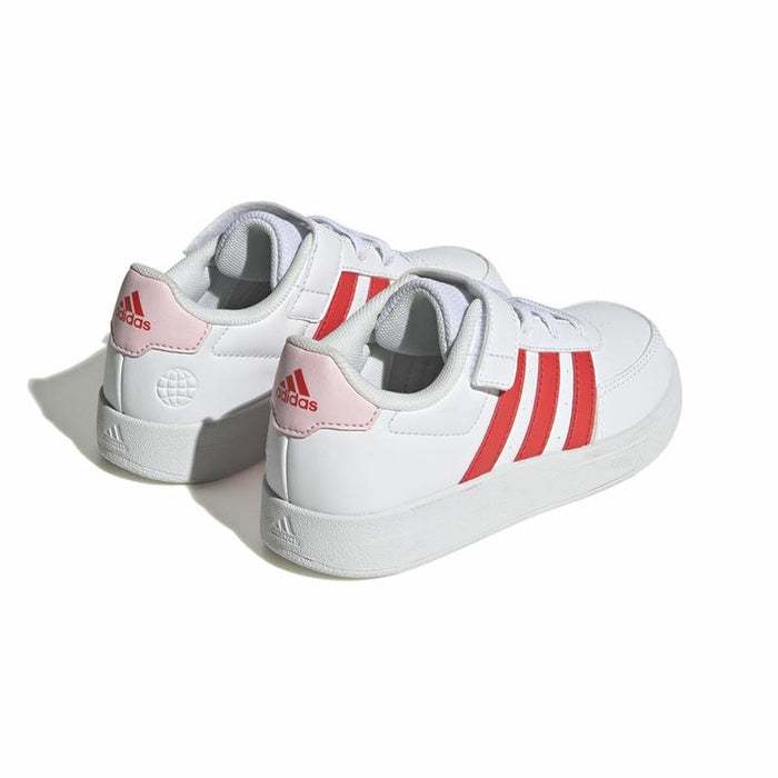 Adidași pentru Copii Adidas Breaknet Lifestyle Court Alb