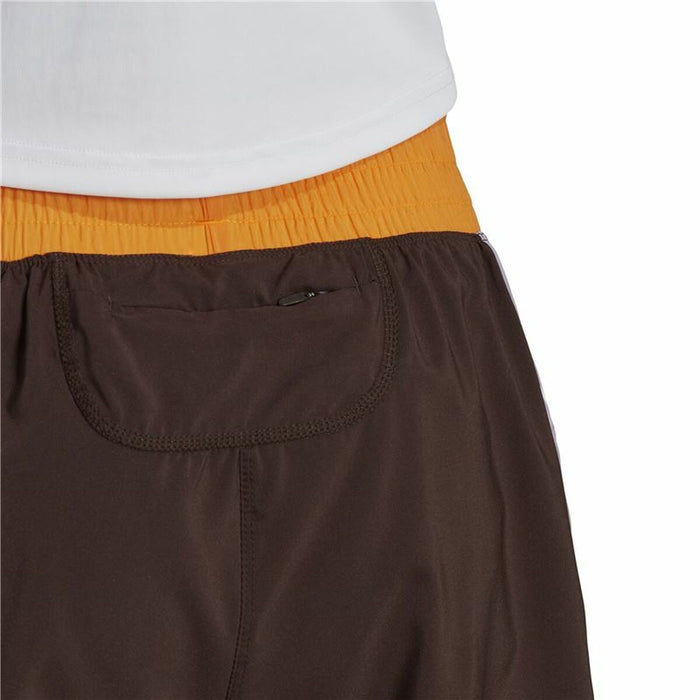 Pantaloni Scurți Sport pentru Damă Adidas Hyperglam Maro