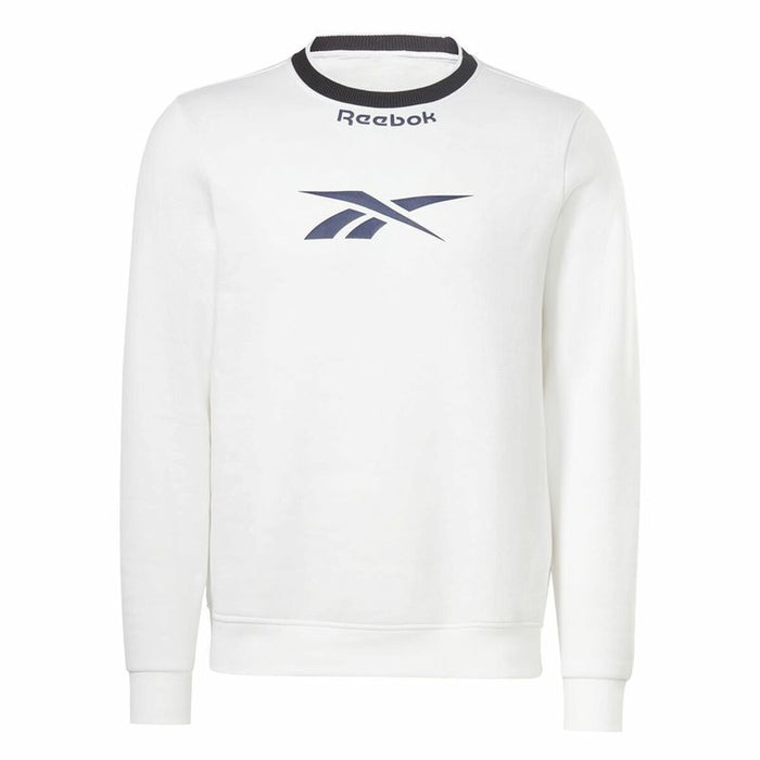 Hanorac pentru Copii Reebok Identity Arch Logo Alb