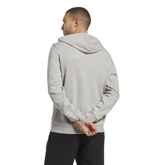 Hanorac cu Glugă Bărbați Reebok  RI FT LEFT CHEST OT HZ8788  Gri
