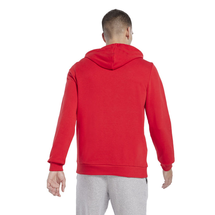 Hanorac cu Glugă Bărbați Reebok RI FT LEFT CHEST OT HA9276  Roșu
