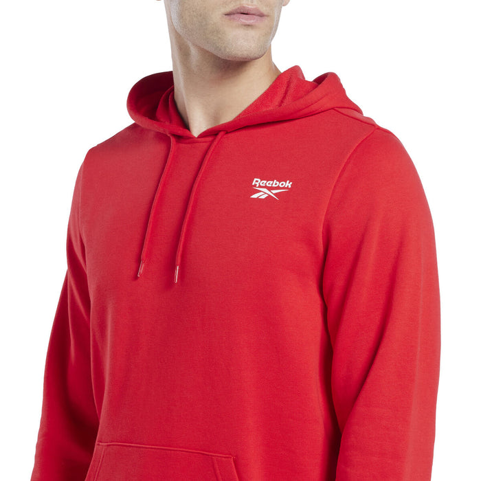 Hanorac cu Glugă Bărbați Reebok RI FT LEFT CHEST OT HA9276  Roșu