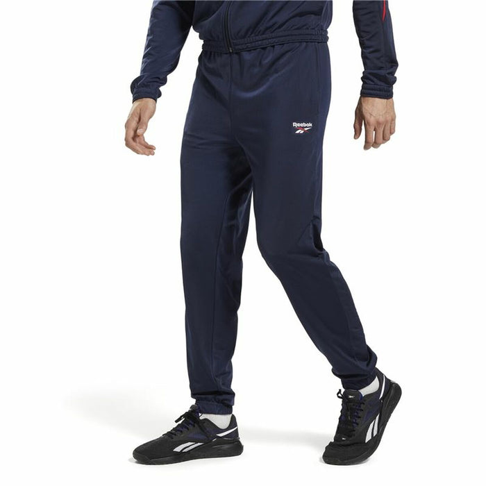 Pantaloni pentru Adulți Reebok RI Vector Knit Albastru Unisex