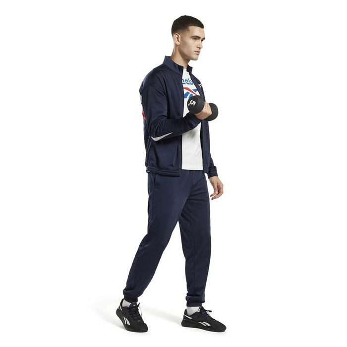 Pantaloni pentru Adulți Reebok RI Vector Knit Albastru Unisex