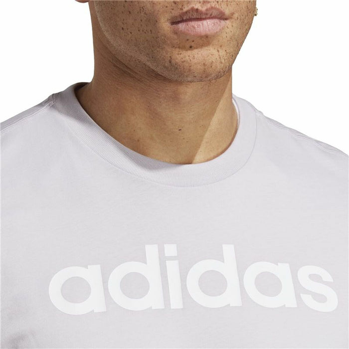 Tricou cu Mânecă Scurtă Bărbați Adidas Essentials Liliachiu