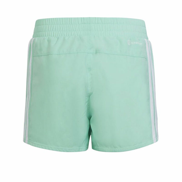 Pantaloni Scurți Sport pentru Copii Adidas Essentials 3 Stripes Acvamarin