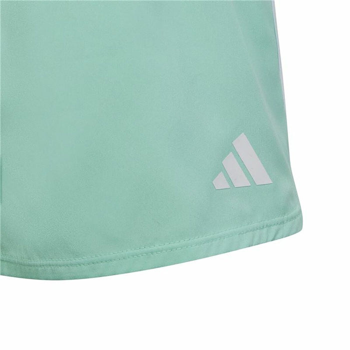 Pantaloni Scurți Sport pentru Copii Adidas Essentials 3 Stripes Acvamarin