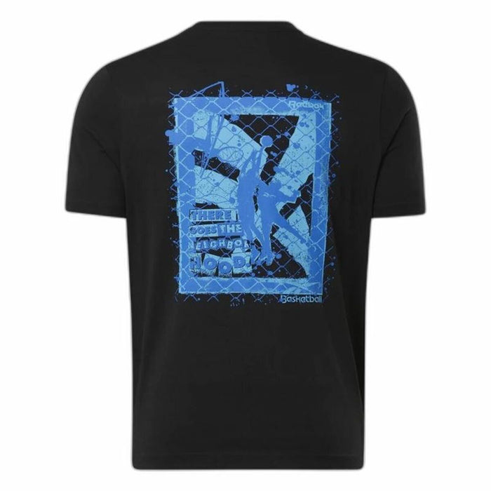 Tricou cu Mânecă Scurtă Bărbați Reebok Graphic Series Negru