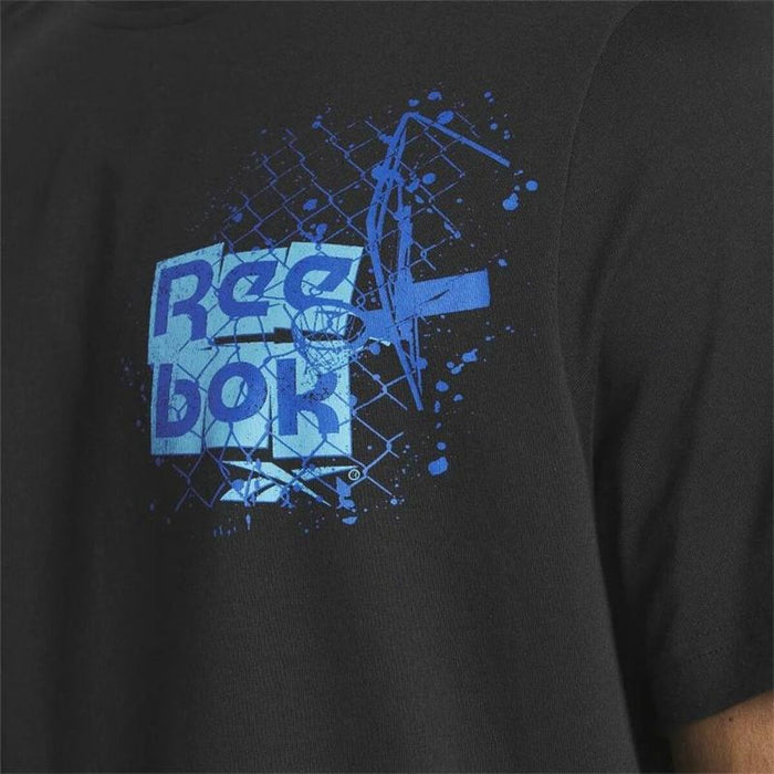 Tricou cu Mânecă Scurtă Bărbați Reebok Graphic Series Negru
