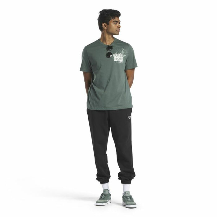 Tricou cu Mânecă Scurtă Bărbați Reebok Graphic Series Verde