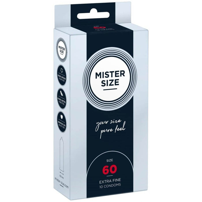 Prezervative, Mister Size, lățime nominală 60 mm, 10 buc