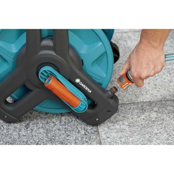 Cărucior de furtun Gardena Perete Podea Ø 13 mm 20 m