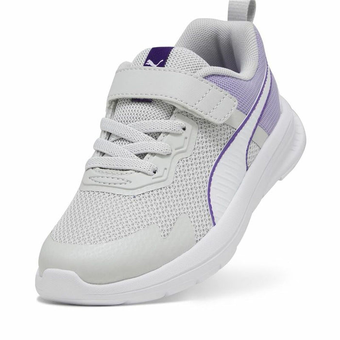 Adidași pentru Copii Puma Evolve Run Mesh Gri deschis