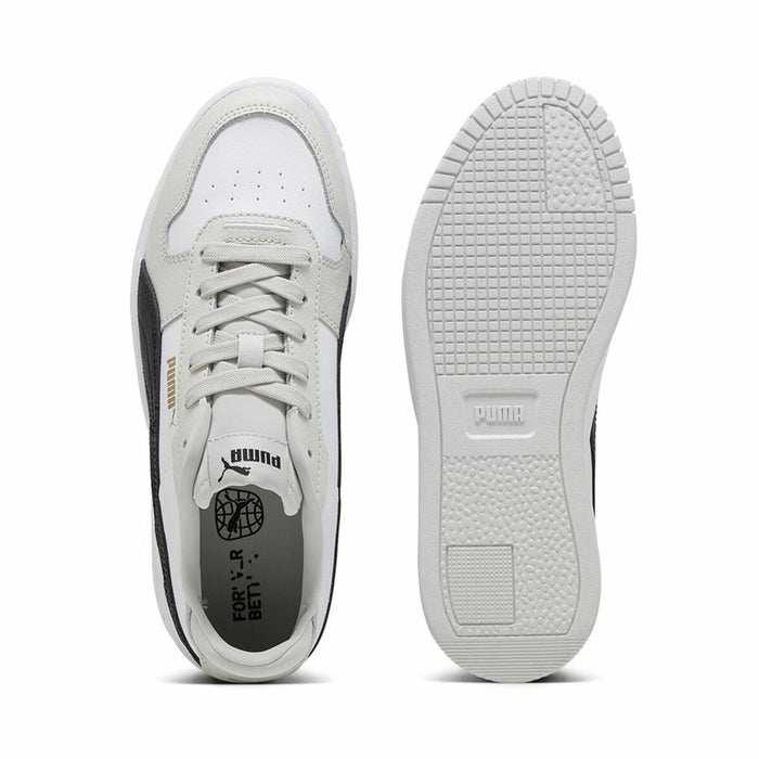 Pantofi sport pentru femei Puma Carina Street Alb Gri