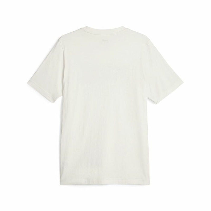 Tricou cu Mânecă Scurtă Bărbați Puma Squad Alb