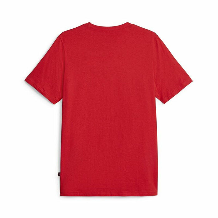 Tricou cu Mânecă Scurtă Bărbați Puma Graphiccs No. 1 Logo Roșu