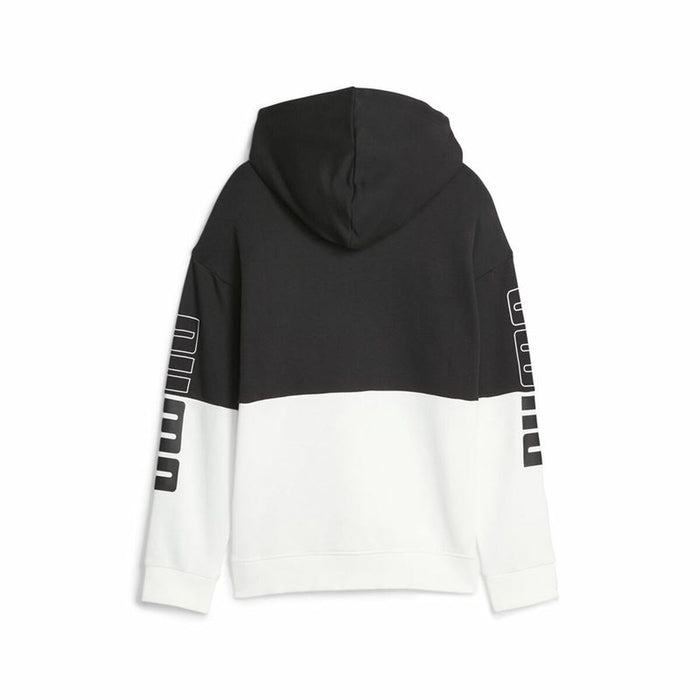 Hanorac pentru Copii Puma Power Colorblock Negru