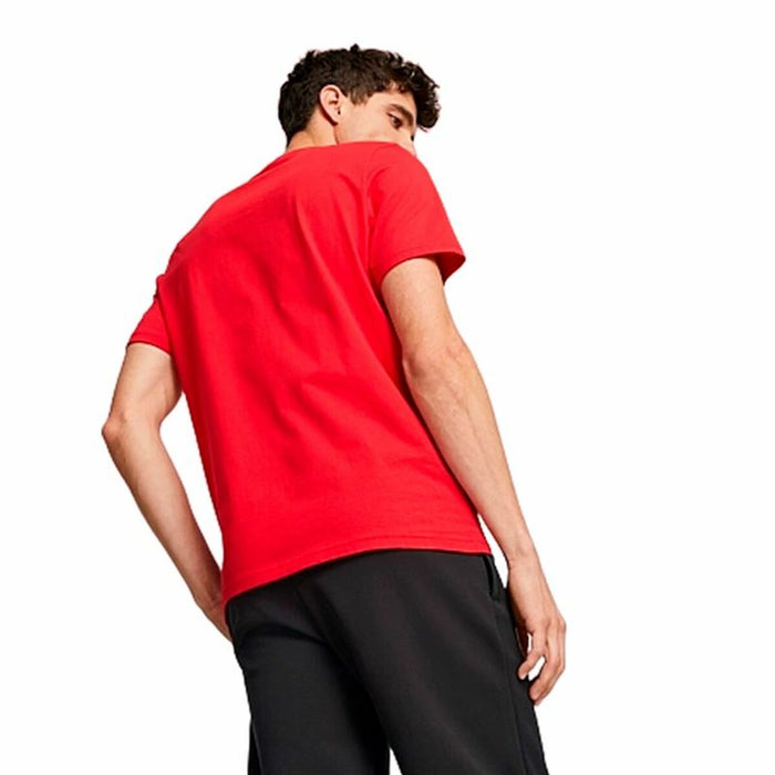 Tricou cu Mânecă Scurtă Bărbați Puma Ferrari Race Roșu