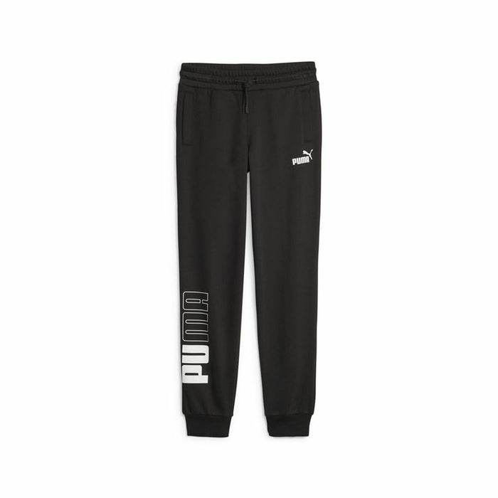 Pantalon de Trening pentru Copii Puma Power Colorblock Negru