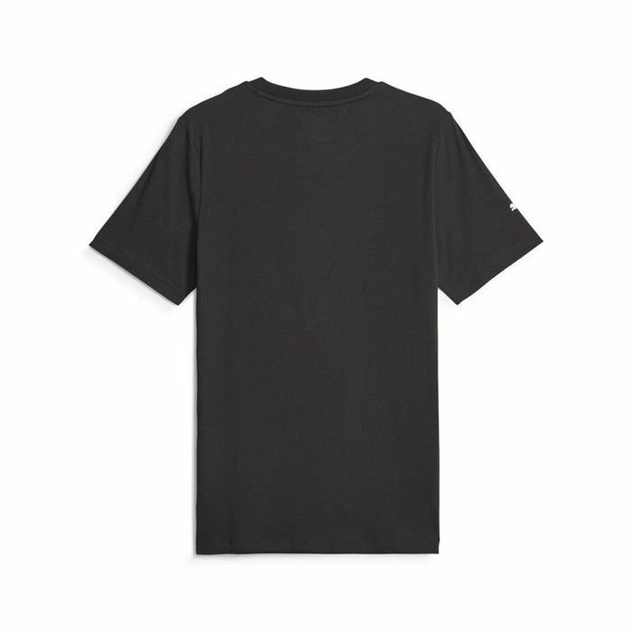 Tricou cu Mânecă Scurtă Bărbați Puma Mapf1 Ess Logo Negru